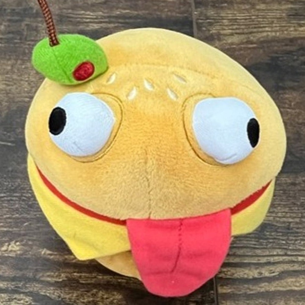 Fortnite Beef Boss Durrr Burger Plush Stuffed Animal Toy Epic Games 5 Inch